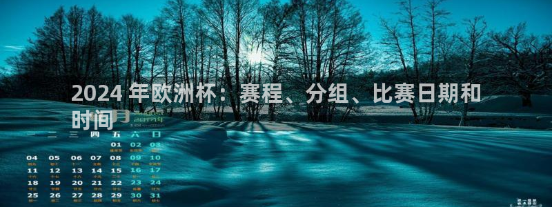 怎么买欧洲杯|2024 年欧洲杯：赛程、分组、比赛日期和
时间